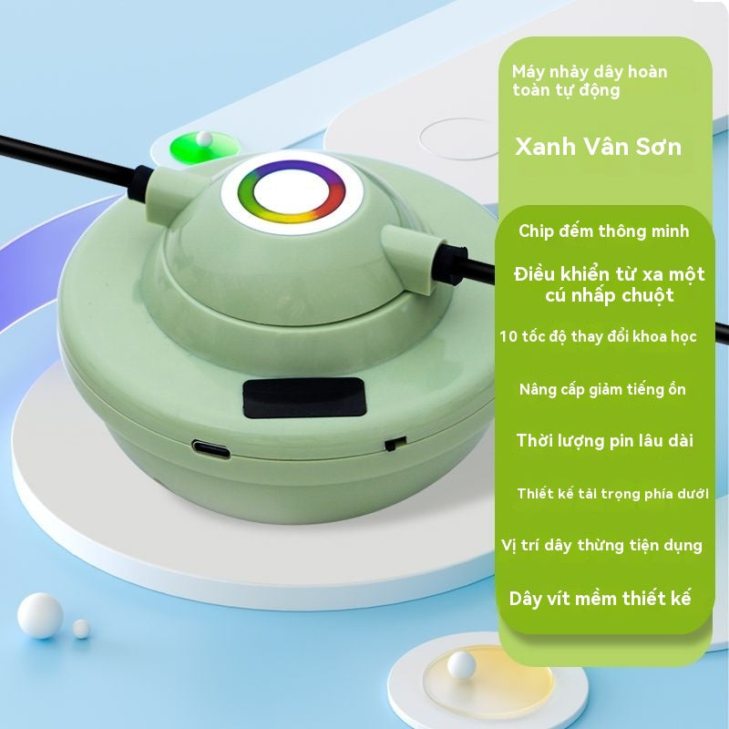 Máy nhảy dây thông minh tự động tập thể dục giảm cân bài tập đốt cháy chất