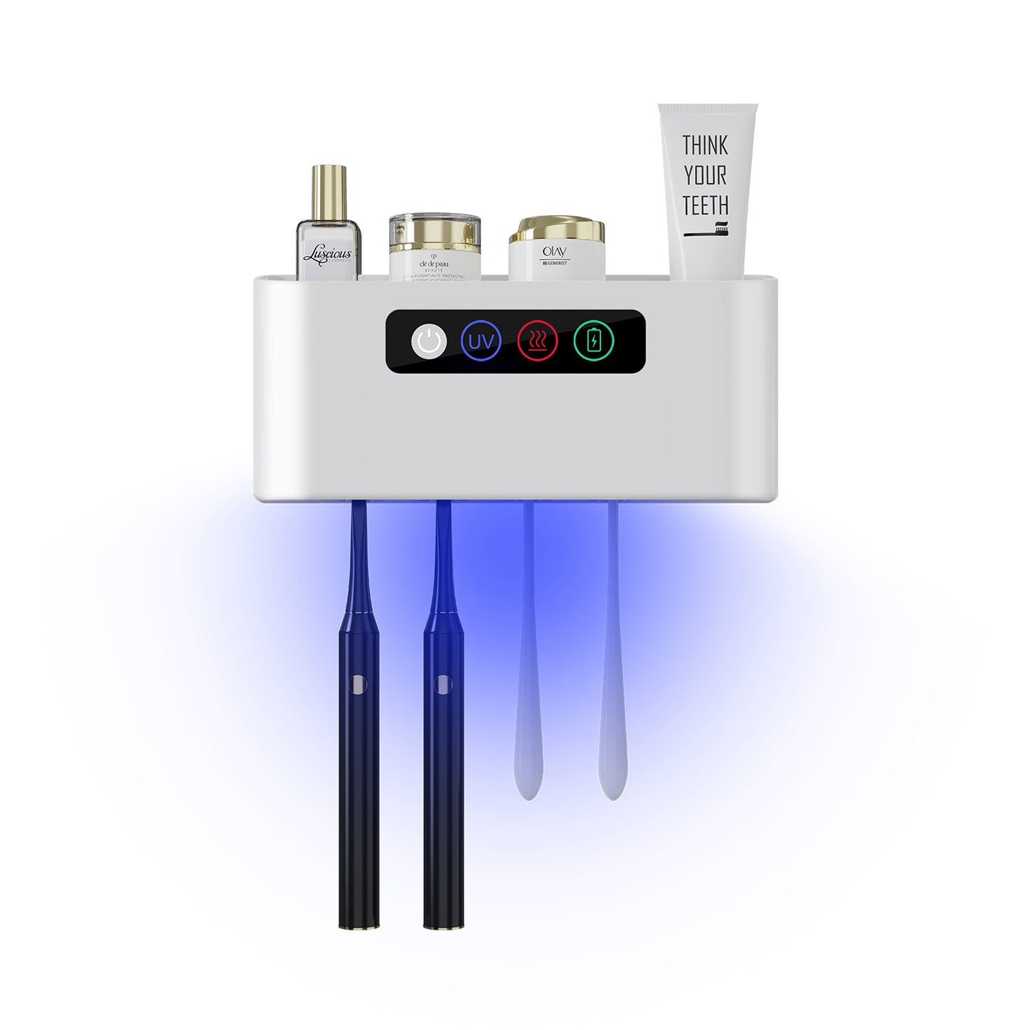 Máy Khử trùng bàn chải đánh răng kệ bàn chải đánh răng khử trùng vi khuẩn tia cực tím sấy khô lưu trữ má