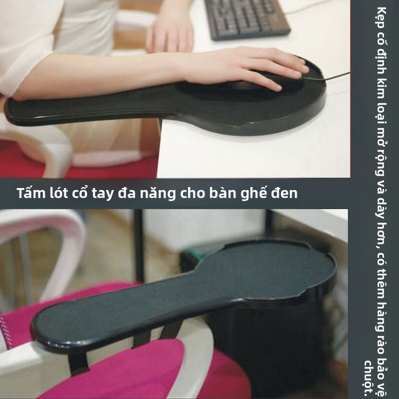 giá đỡ tay máy tính xoay được, giá đỡ tay, miếng đệm cổ tay chuột.