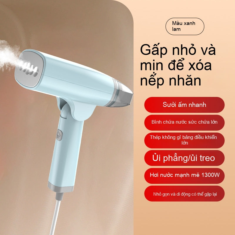 Máy ủi treo cầm tay Máy ủi gấp di động cho gia đình Máy ủi hơi nước nhiệt