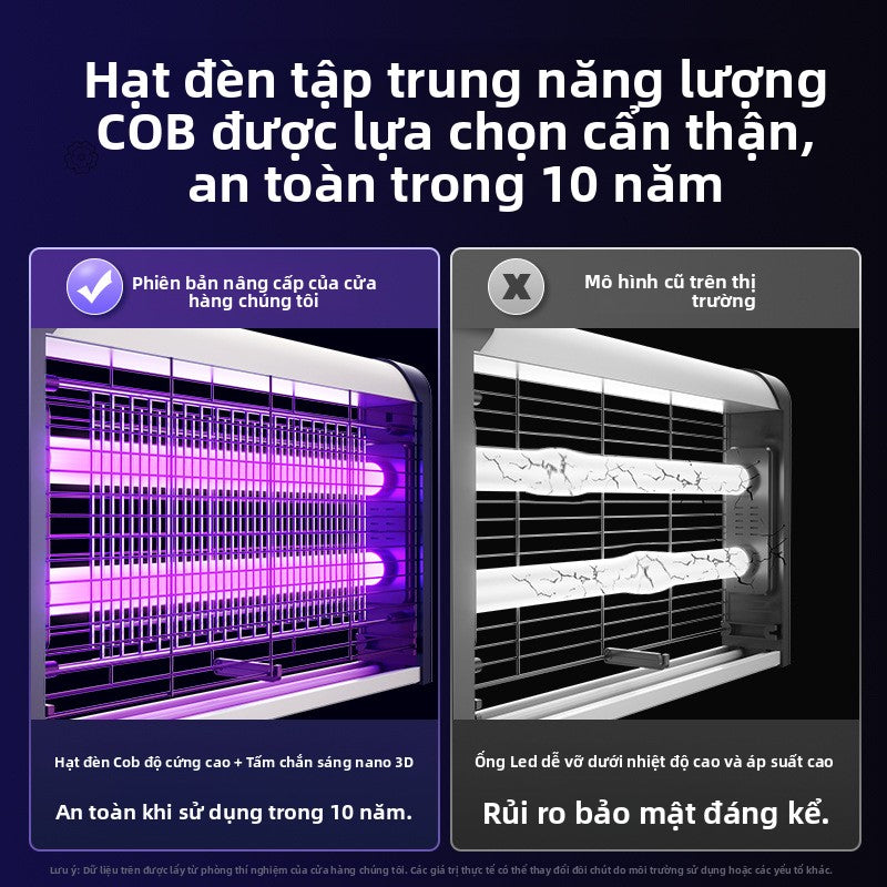 Đèn diệt muỗi loại điện giật, đèn diệt muỗi hai mục đích, nhà hàng, đèn diệt muỗi, đèn diệt muỗi tro