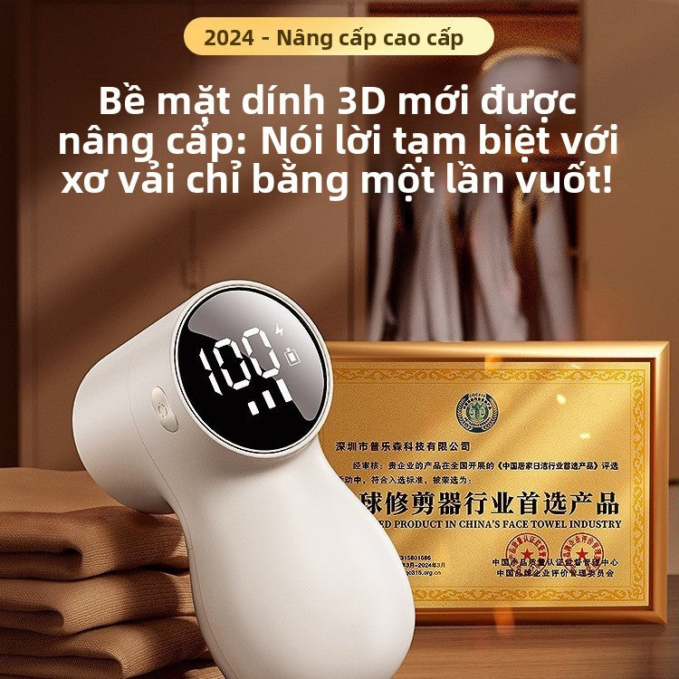 Máy cắt lông áo len máy cạo lông đồ tạo tác bóng lông cạo lông dính giấy lăn quần áo mùa đô