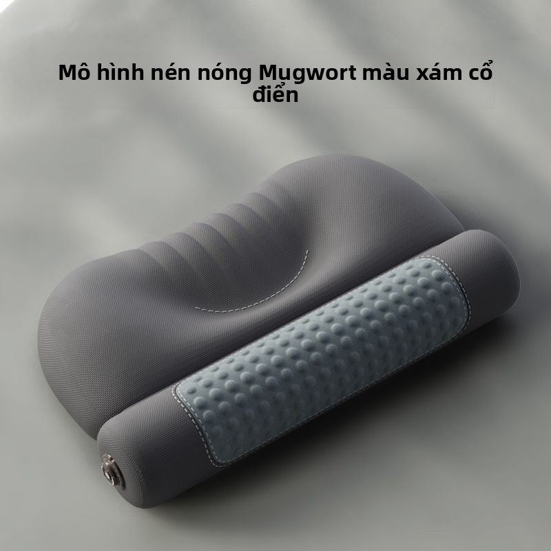 Ngải cứu chườm nóng cột sống cổ gối bảo vệ cột sống mạnh mẽ giúp sửa chữa giấc ngủ cột đặc b