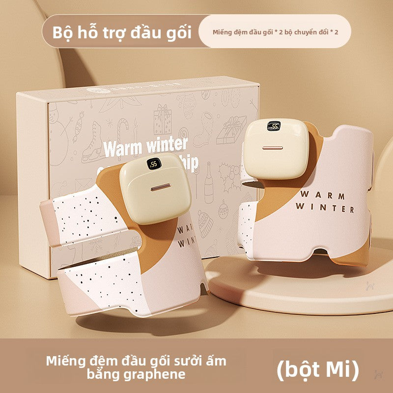 Đai điện sưởi ấm đầu gối đáng yêu