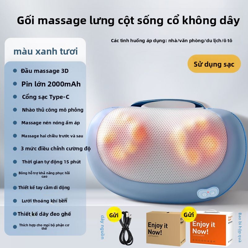 Gối massage cổ cao cấp