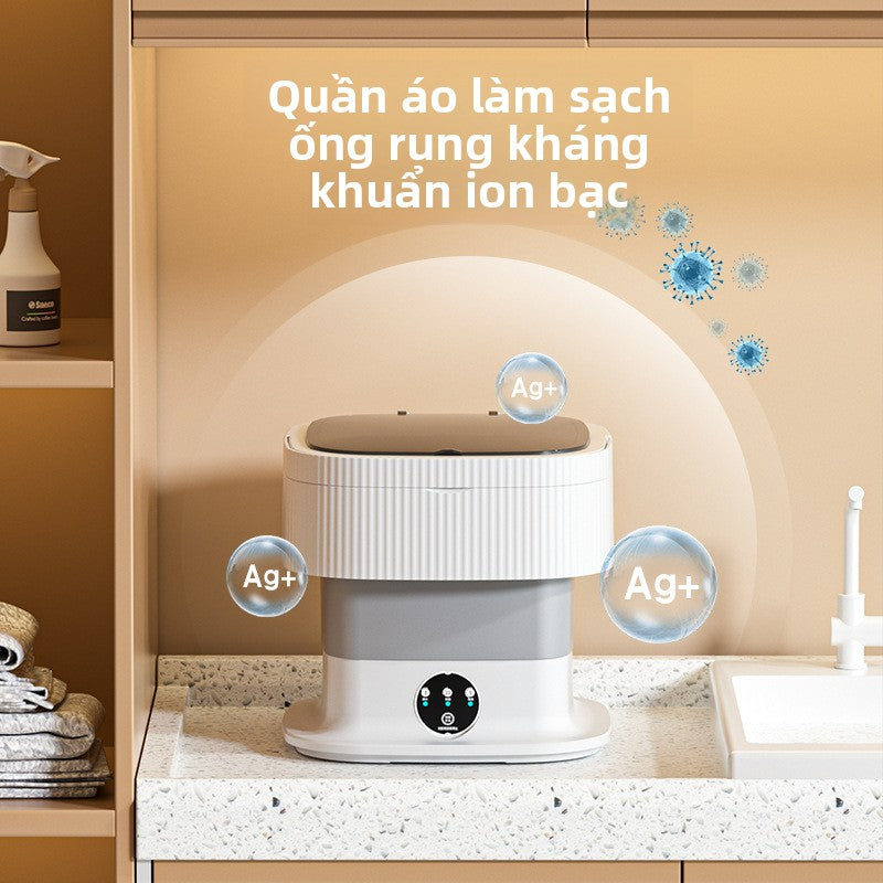 Máy giặt Đồ lót trẻ em quần lót chuyên dụng mini nhỏ vớ giặt đồ tạo tác xuyên biên giới giặt một mảnh máy giặ