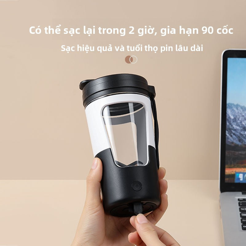 Cốc tự động khuấy cốc sạc phiên bản sinh viên thể thao công suất lớn điện lắc cốc nướ