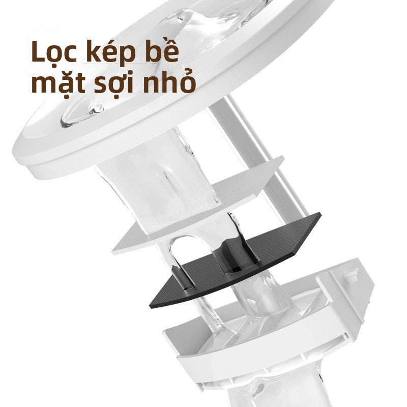 Máy uống nước thú cưng công suất lớn 3L mới tự động lọc tuần hoàn chống đen cằm mèo bát thú cưng máy