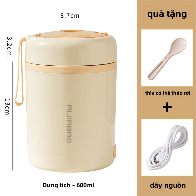 Hộp cơm giữ nhiệt inox 304