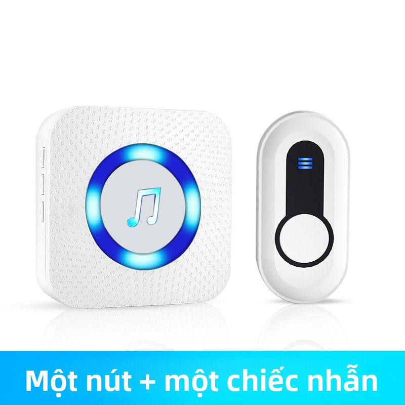 Chuông cửa nhà không dây siêu xa một kéo hai cửa vào chuông người già máy nhắn tin cửa chống trộm ch