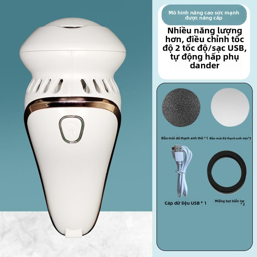 Máy mài chân điện của Đức loại bỏ da chết vết chai da chân mài chân đồ tạo tác gót chân loại sạc loạ