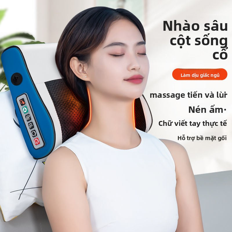 Massage gối cổ massage đa chức năng điện toàn thân đệm cổ thắt lưng trở lại máy massage gia