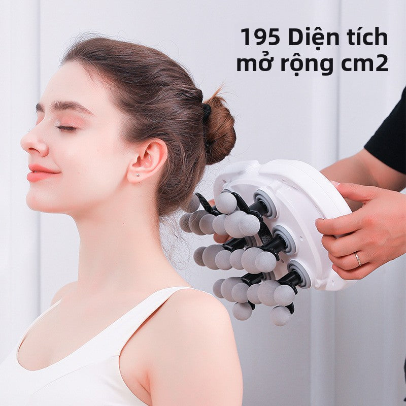 máy massage cơ bắp 22 đầu súng cân gan chân thư giãn vai cổ lưng súng massage đa chức năng súng mass