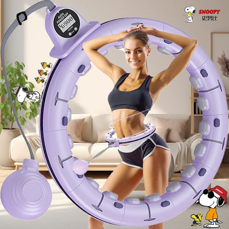 Vòng lắc eo đếm thông minh, Snoopy Hula Circle đếm vòng thông minh cao cấp