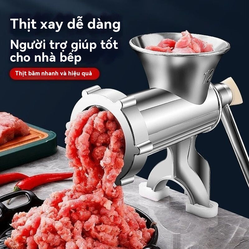 Máy xay thịt gia đình đổ xúc xích bằng tay, máy nghiền thịt