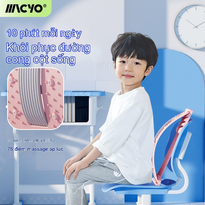 Máy làm dịu cột sống thắt lưng cho trẻ em, máy kéo giãn chỉnh sửa tư thế