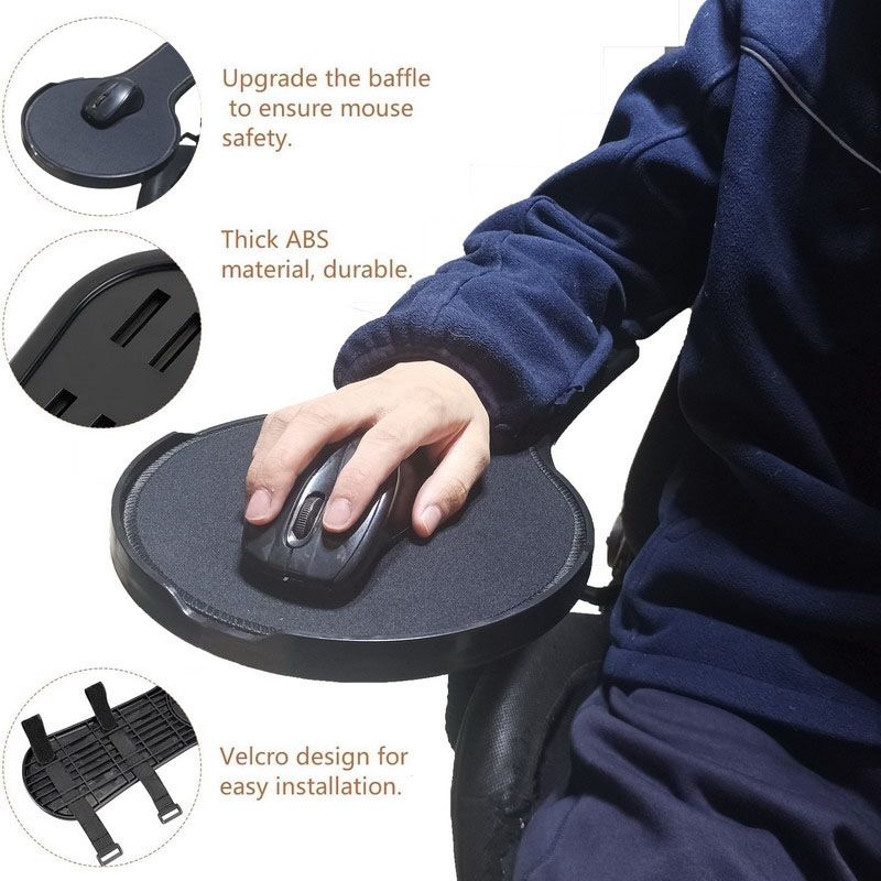 giá đỡ tay máy tính xoay được, giá đỡ tay, miếng đệm cổ tay chuột.