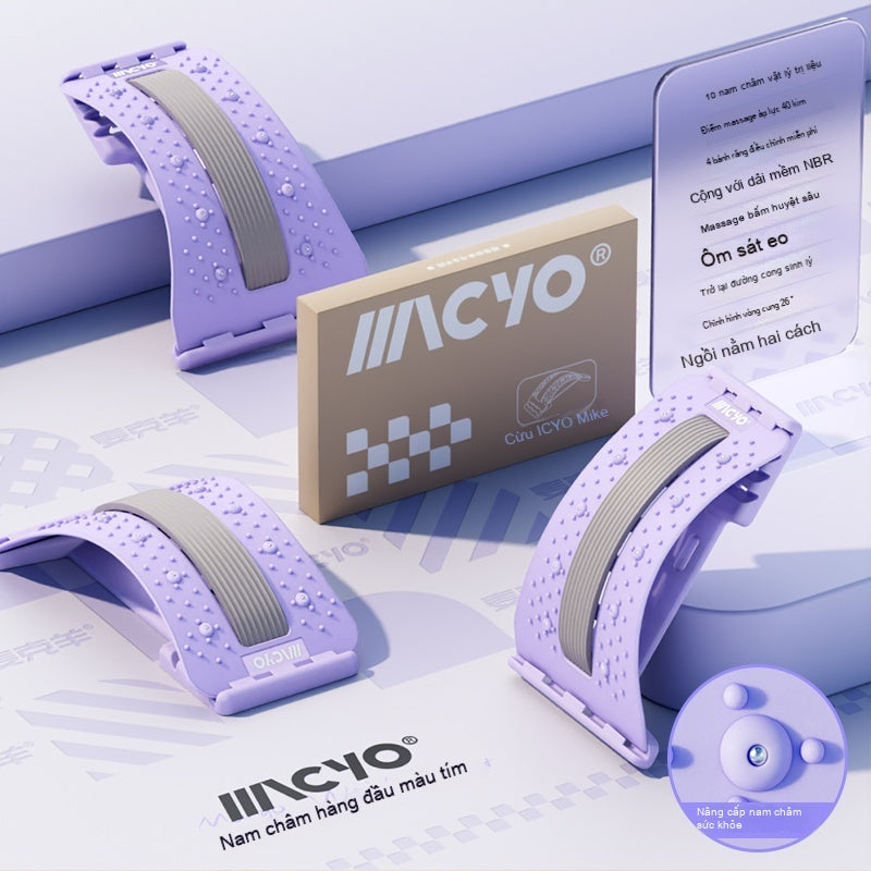 Máy làm dịu cột sống thắt lưng cho trẻ em, máy kéo giãn chỉnh sửa tư thế