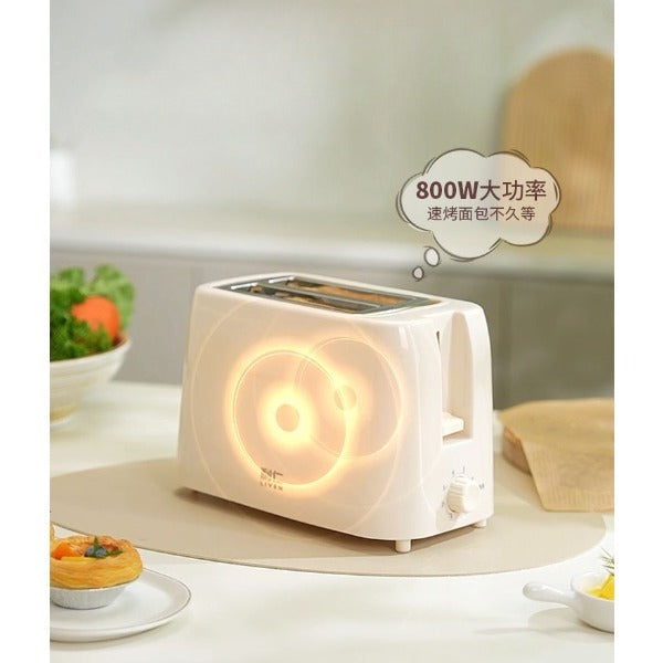 Máy nướng bánh mì Liren Doss Máy nướng bánh sandwich đa chức năng gia đình Máy ăn sáng Máy nướng bán