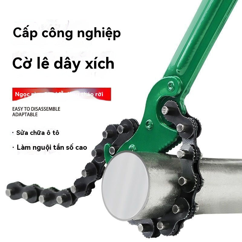 Ống xích cờ lê có thể điều chỉnh ống dầu kẹp bộ lọc loại chung đa chức năng