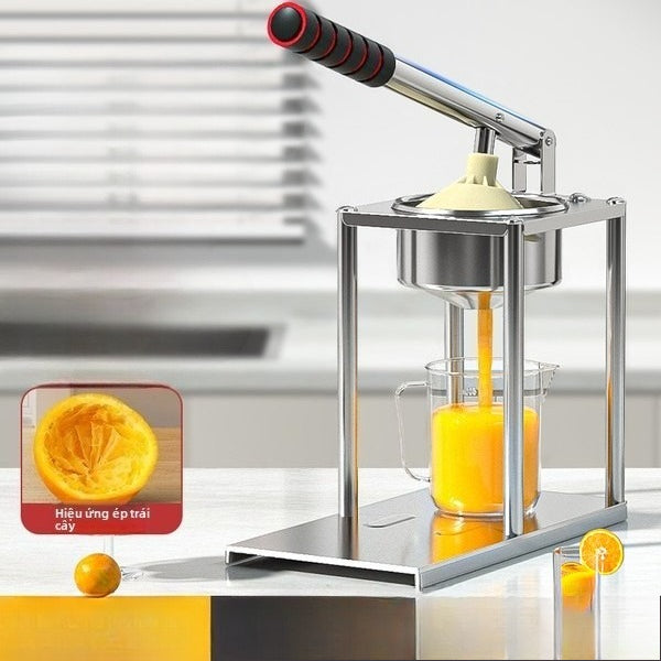Máy ép trái cây thủ công đặt quầy hàng máy ép thương mại nước ép cam ép tay đồ tạo tác lựu tươi ép b