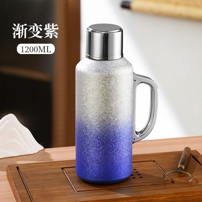 Bình giữ nhiệt titan công suất lớn Bình giữ nhiệt gia đình ấm trà di động 2025 bình đun nước nóng ti