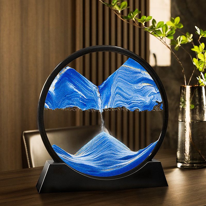 Đồ trang trí tranh cát lún giải nén giải nén đồ trang trí nhà đồng hồ cát