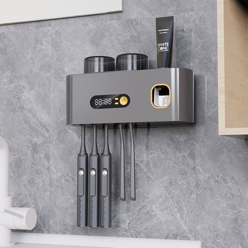 Máy tiệt trùng bàn chải đánh răng, cốc súc miệng thông minh, khử trùng bằng tia cực tím tại nhà, giá