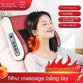 gối Massage cổ vai gáy  massage cổ thắt lưng lưng toàn thân gia đình đa chức năng chườm nóng nhào mas