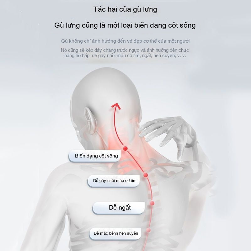 gậy mở lưng mở vai tạo tác gậy sửa lưng gù