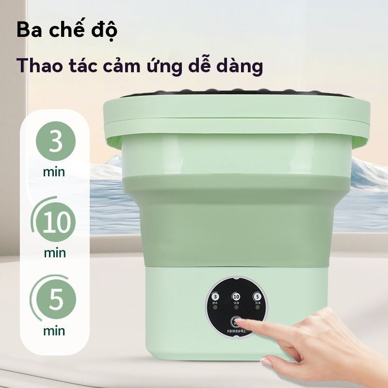 máy giặt mini di động giặt quần áo lót và tất vớ, đồ nhỏ