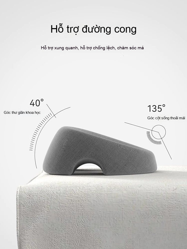 Thẩm mỹ viện nằm gối làm đẹp giường chuyên dụng gối massage giường massage lỗ mặt đệm nằm gối ngủ gi