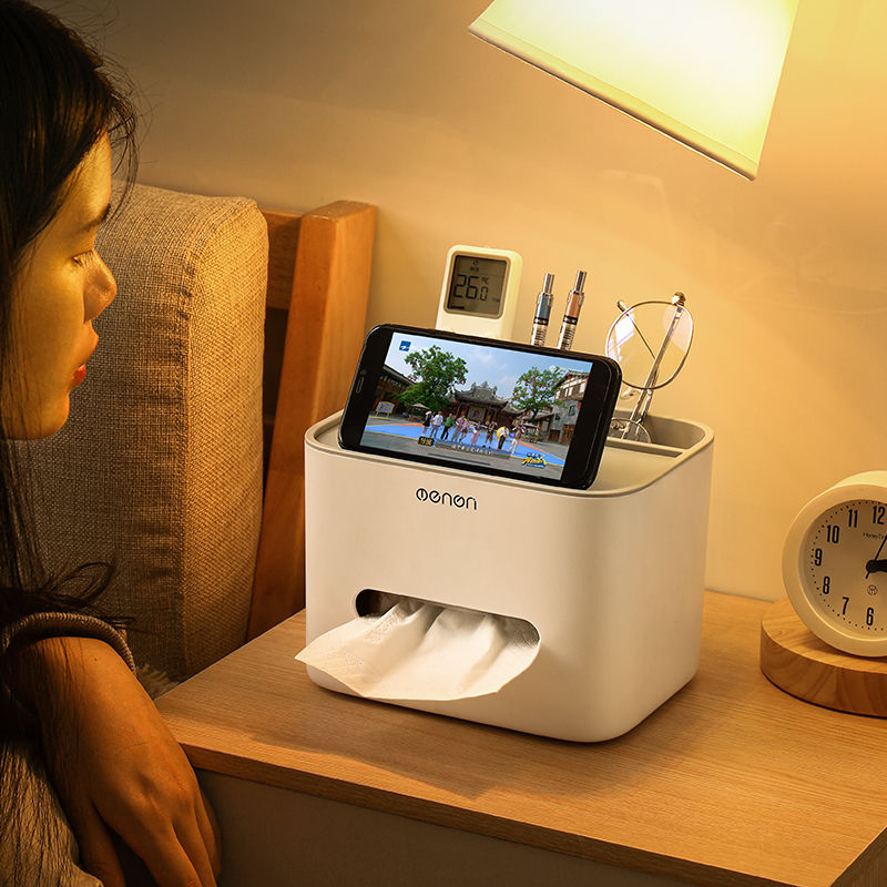 Hộp khăn giấy máy tính để bàn hộp giấy gia đình phòng khách nhà hàng