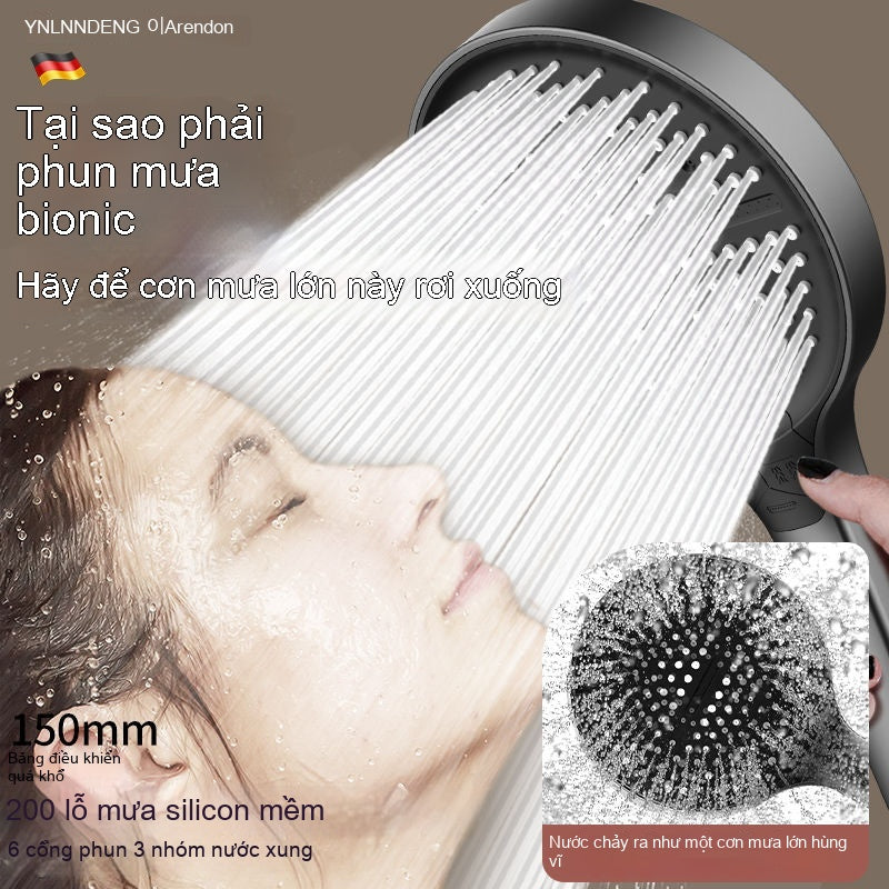 Yalanden Đức chính hãng sản phẩm tăng áp vòi hoa sen đầu vòi hoa sen bảng điều khiển quá khổ phòng t