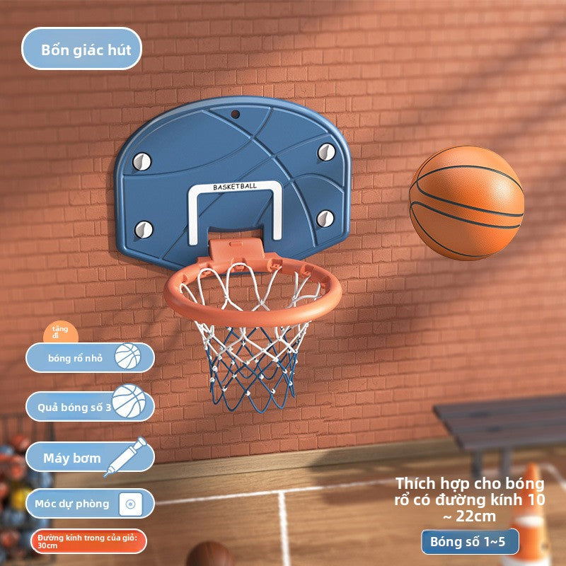 Rổ chơi bóng rổ Trẻ em trong nhà treo bóng rổ khung bóng rổ gia đình giá đỡ bóng rổ miễn phí chơi bóng rổ giá đỡ bón