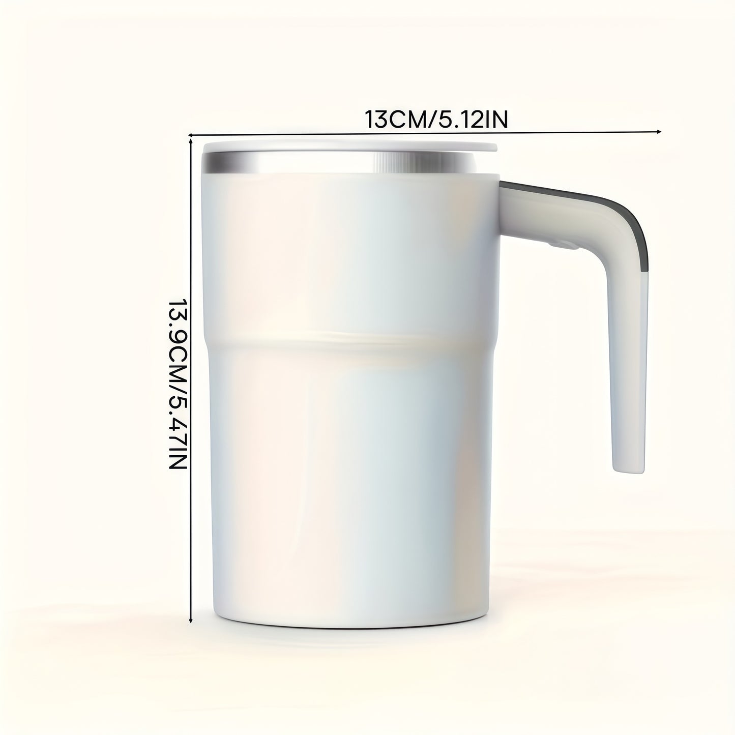 Cốc tự khuấy Đo nhiệt độ thông minh đa chức năng tự động khuấy cốc sạc động xoay cốc cà phê lười biếng lắc cốc th