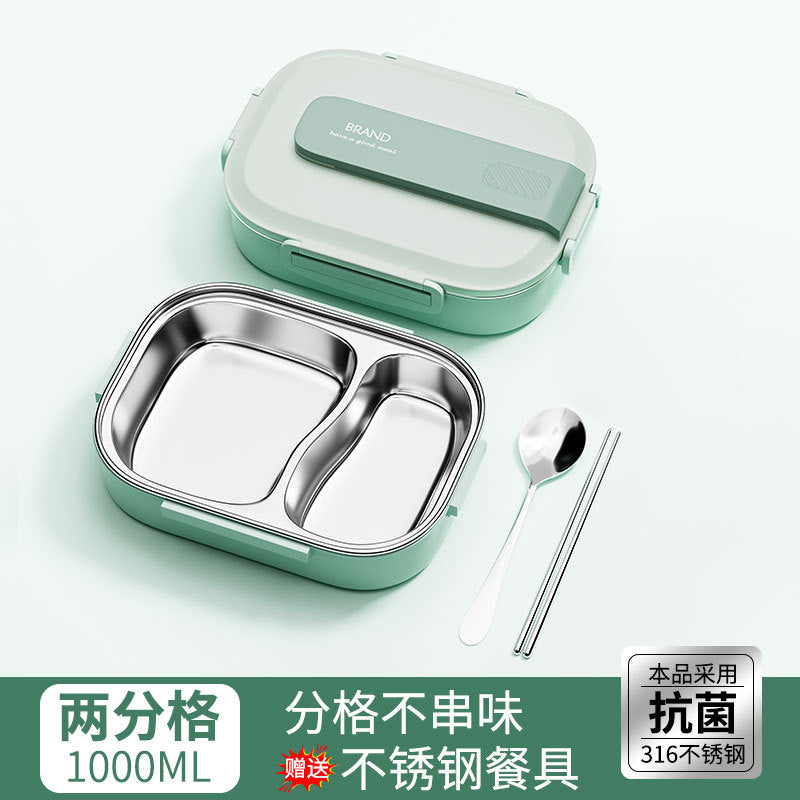 Hộp cơm giữ nhiệt bằng thép không gỉ 316 Bộ hộp cơm cho nhân viên văn phòng