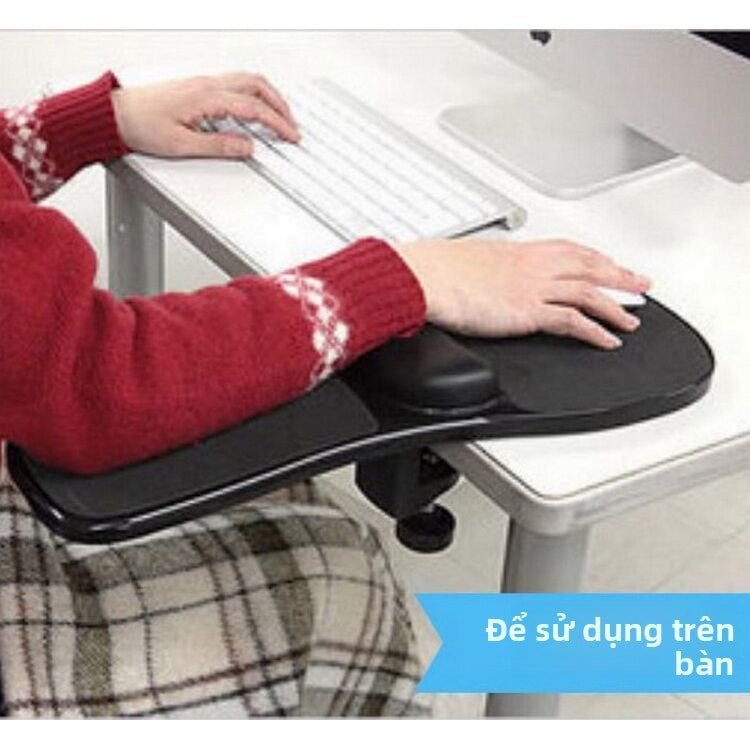 giá đỡ tay máy tính xoay được, giá đỡ tay, miếng đệm cổ tay chuột.