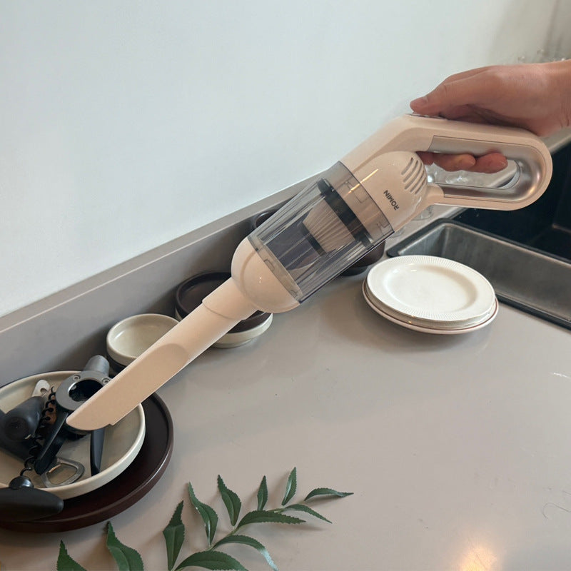 Máy hút bụi trên xe 2025 Máy hút lớn siêu mạnh mới cho xe cầm tay trong xe nhỏ không dây mini gia đì