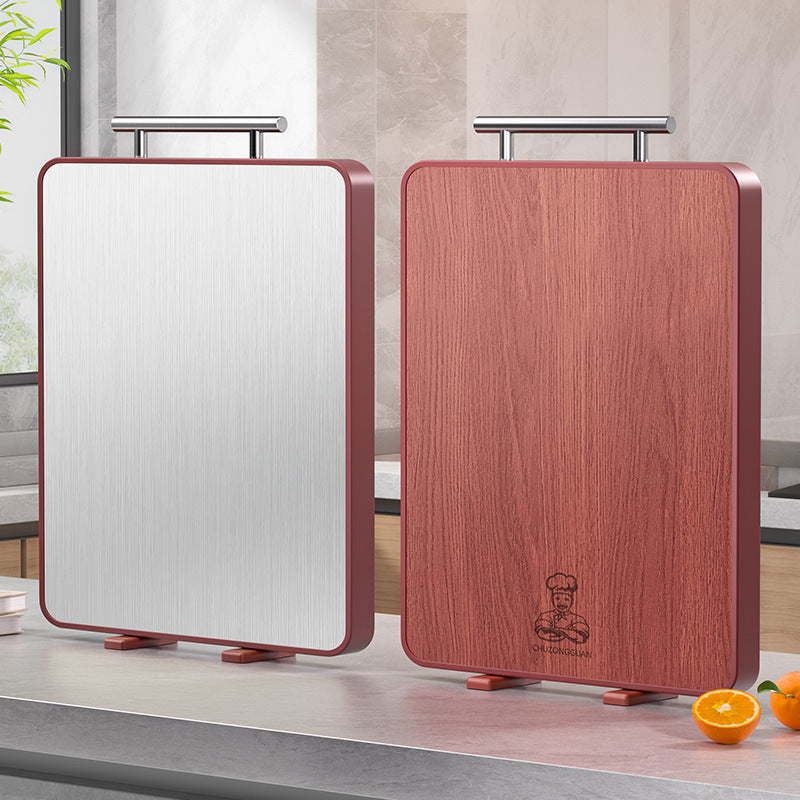 Thớt gỗ đàn hương gỗ rắn kháng khuẩn chống nấm mốc bảng cắt gia đình bảng gỗ bảng cắt hai mặt cho nh