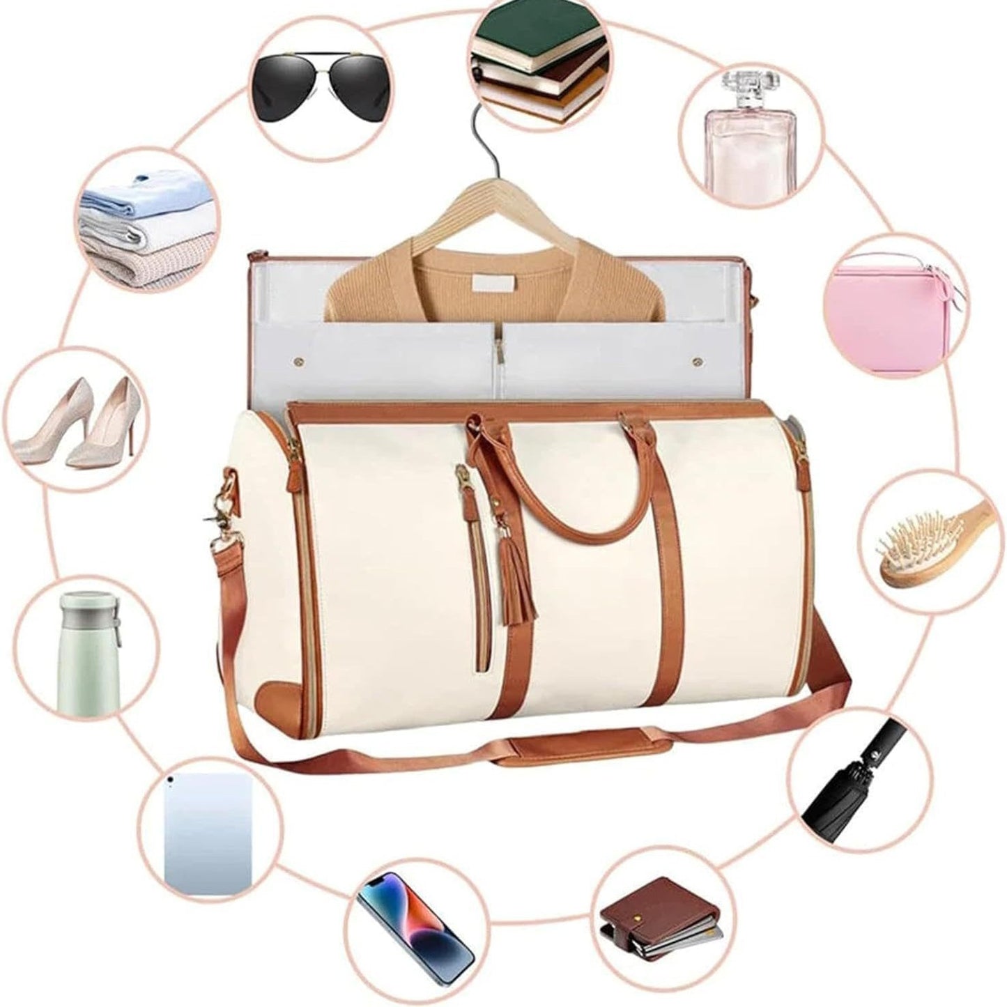 Túi đựng đồ công suất lớn túi vest  mẫu mới thời trang giản dị túi hành lý nữ linh hoạt chất lượng cao