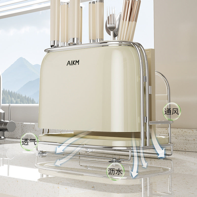 Giá đỡ dao nhà bếp giá đỡ gió kem giá đỡ gia đình đa chức năng dao đũa lồng giá đỡ bàn thớt dao đũa