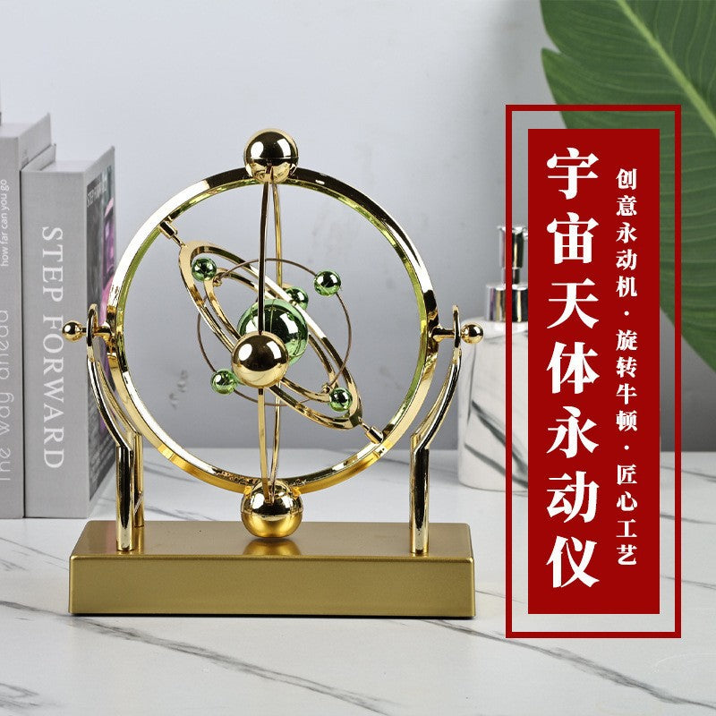 Vòng xoay kim loại Ferris bánh xe vĩnh viễn động cơ đồ thủ công Trang trí bàn trang trí văn phòng quà