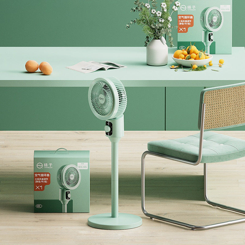 Quạt  gia đình giá trị màu sắc cao im lặng quạt điện văn phòng công suất cao có thể điều chỉnh