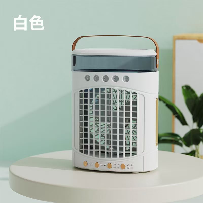 Máy tạo độ ẩm đa phun xuyên biên giới văn phòng ký túc xá sinh viên USB quạt phun quạt điện nhỏ máy