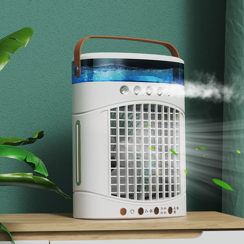 Máy tạo độ ẩm đa phun xuyên biên giới văn phòng ký túc xá sinh viên USB quạt phun quạt điện nhỏ máy