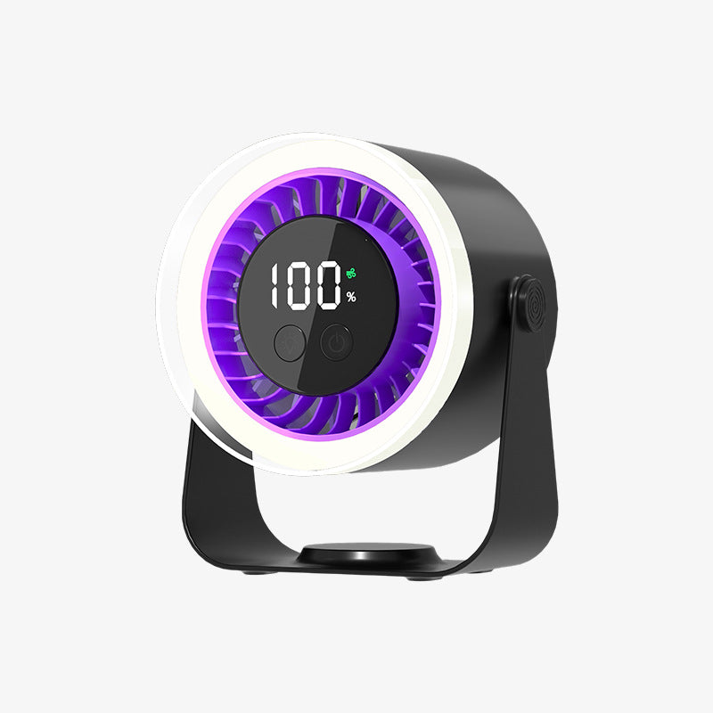 Quạt không dây sạc độ bền cao công suất lớn quạt USB chu kỳ làm lạnh im lặng có thể điều chỉnh
