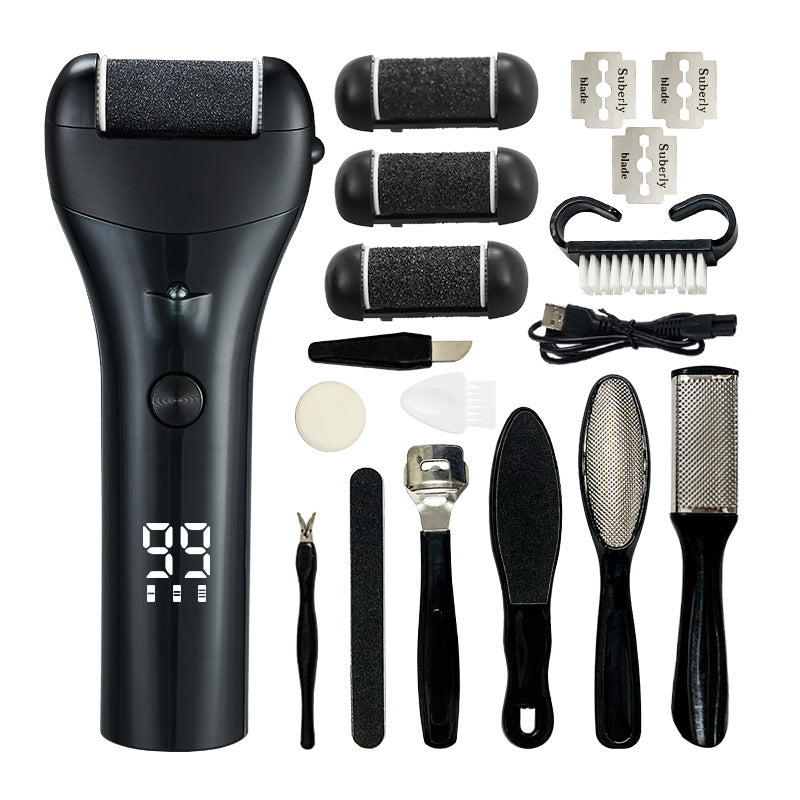 máy mài gót chân ba bánh răng điều chỉnh tốc độ máy mài chân điện loại bỏ da chân sần sùi