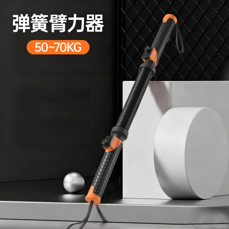 Gậy lò xo tập tay có thể điều chỉnh giúp làm dày cánh tay tăng cường sức mạnh cơ ngực và tay cầm lõi thiế cho tập thể dục nhịp điệu