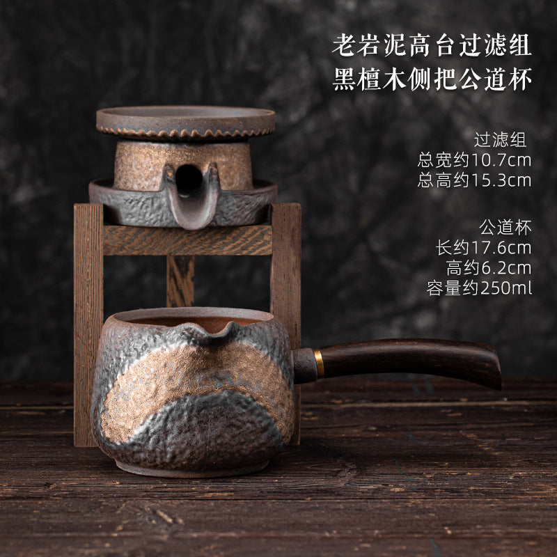 Bộ lọc pha trà gốm